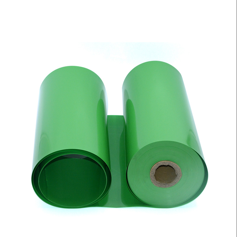 Εργοστασιακό υλικό 100 micron χρώματος συσσώρευση σκληρό πλαστικό PVC φύλλα για θερμοδιαμόρφωση