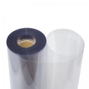 100 micron άκαμπτο διαφανές πλαστικό φιλμ PVC σε ρολό για εκτύπωση