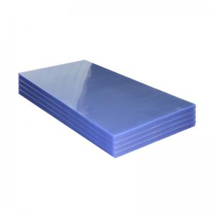 Θερμοπερατό εύκαμπτο γυαλί πλαστικό φύλλο PVC σκληρό φιλμ 0,5 χιλιοστά πάχος