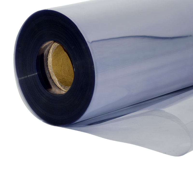 Super Clear 1 mm PVC άκαμπτο πλαστικό φύλλο ρολού για θερμοδιαμόρφωση