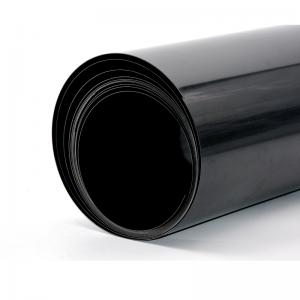Άκαμπτο μαύρο χρώμα HIPS PS Πλαστικό φύλλο 1 χιλιοστών φύλλο πολυστυρενίου υψηλού αντίκτυπου