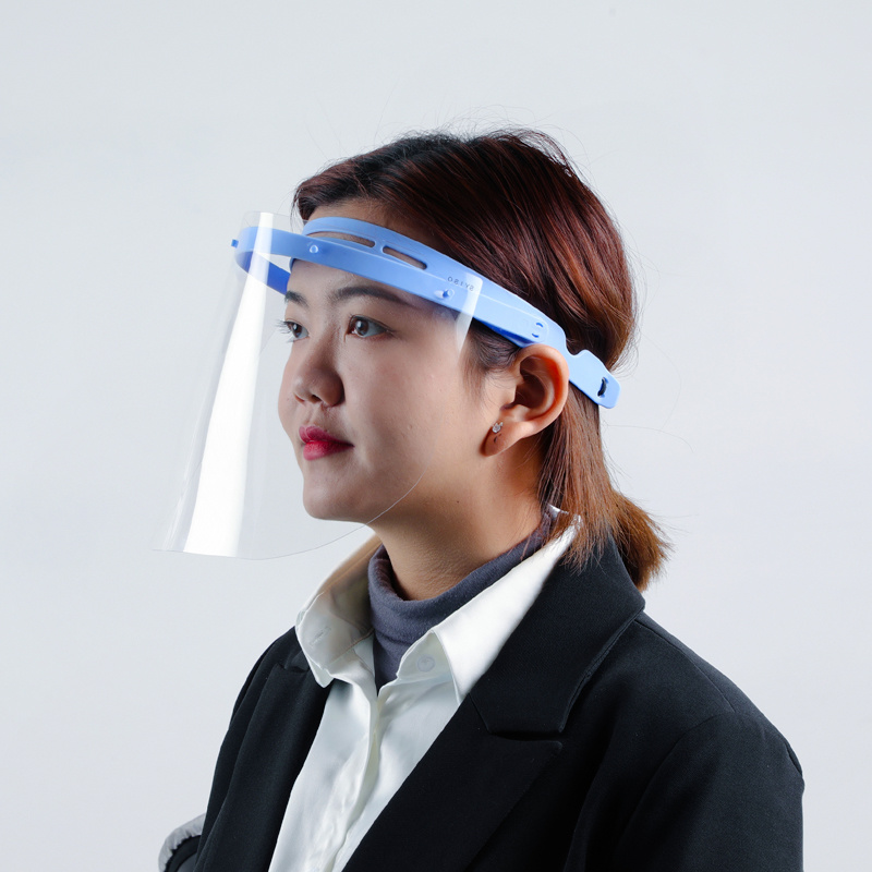 New Fashion Anti Fog Full Clear Πολύχρωμο Χρωματιστό Ρυθμιζόμενο Πλαστικό Ασπίδας Προσώπου